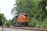 BNSF 7437 leads NS train 350 northbound